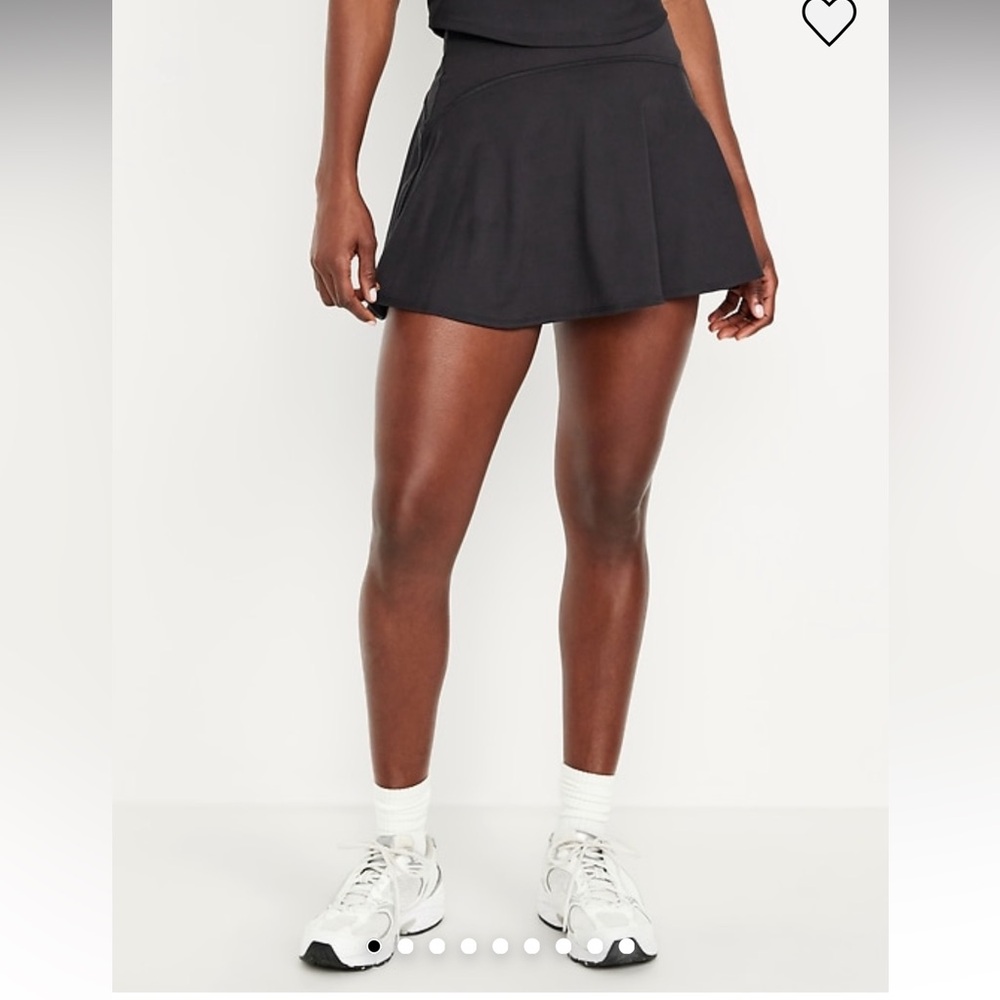 Old Navy High-Waisted PowerSoft Skort - Black - xl NWT